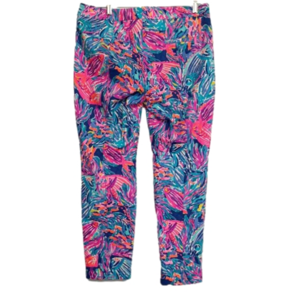 Lilly Pulitzer Vibrant Patterned Cropped Pants